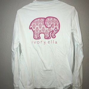 Ivory ella long sleeve tee